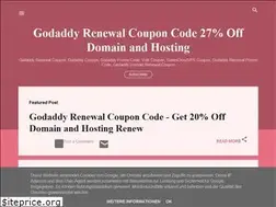 Sites similar to godaddyrenewalcoupons.blogspot.com