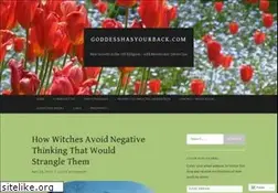 Sites similar to goddesshasyourback.com
