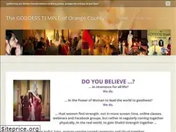 Sites similar to goddesstempleoc.org