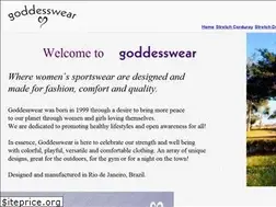 Sites similar to goddesswear.com