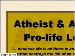 Sites similar to godlessprolifers.org