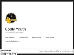 Sites similar to godlyyouth.com