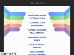 Sites similar to godnota.org