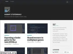 Sites similar to godot3tutorials.wordpress.com