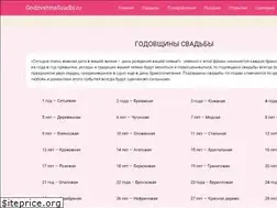 Sites similar to godovshinasvadbi.ru