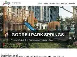 Sites similar to godrejparksprings.ind.in