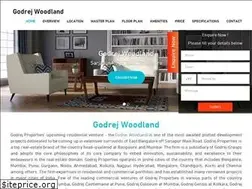 Sites similar to godrejwoodlandplots.co.in
