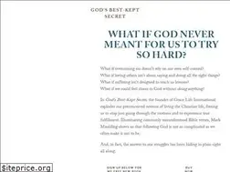 Sites similar to godsbestkeptsecret.com