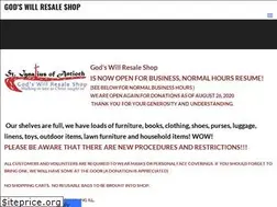 Sites similar to godswillresaleshop.com