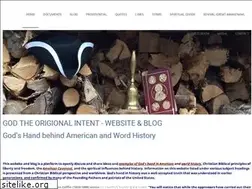Sites similar to godtheoriginalintent.com