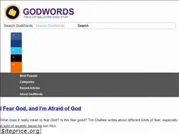 Sites similar to godwords.org