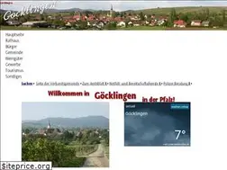 Sites similar to goecklingen.de