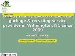Sites similar to goecodisposal.com