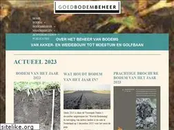 Sites similar to goedbodembeheer.nl