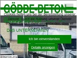 Sites similar to goedde-beton.de