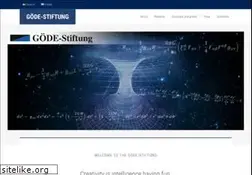 Sites similar to goede-stiftung.org