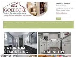 Sites similar to goedeckedecorating.com