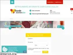 Sites similar to goededoelen.be