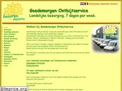 Sites similar to goedemorgenontbijtservice.com