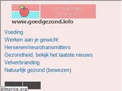 Sites similar to goedgezond.info