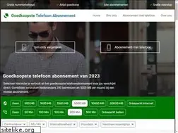 Sites similar to goedkoop-telefoonabonnement.nl