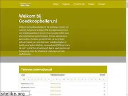 Sites similar to goedkoopbellen.nl