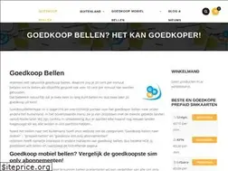 Sites similar to goedkoopbellennaar.nl