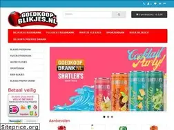 Sites similar to goedkoopblikjes.nl