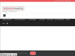 Sites similar to goedkoophaar.nl