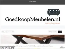 Sites similar to goedkoopmeubelen.nl