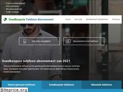 Sites similar to goedkoopste-telefoonabonnement.nl