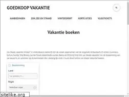 Sites similar to goedkoopvakanties.com
