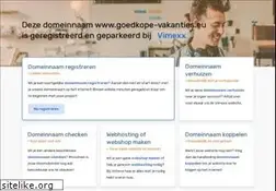 Sites similar to goedkope-vakanties.eu