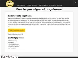 Sites similar to goedkope-velgen.nl