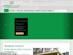 Sites similar to goedkopecarports.nl
