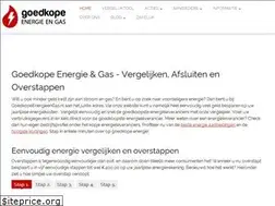 Sites similar to goedkopeenergieengas.nl