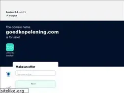 Sites similar to goedkopelening.com