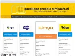 Sites similar to goedkopeprepaidsimkaart.nl