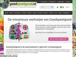 Sites similar to goedspeelgoed.nl