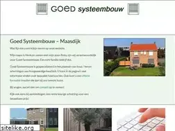 Sites similar to goedsysteembouw.nl