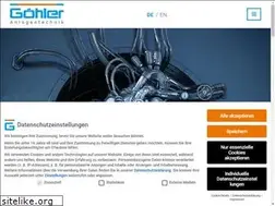 Sites similar to goehler.de