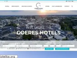 Sites similar to goereshotels.com