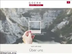 Sites similar to goerke-pr.de