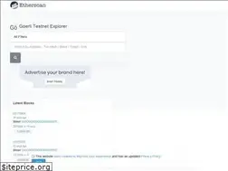 Sites similar to goerli.etherscan.io