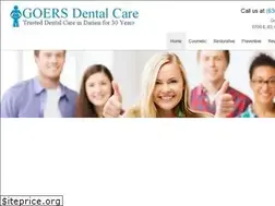Sites similar to goersdentalcare.com