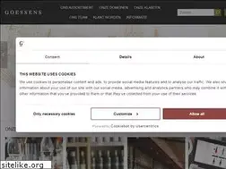 Sites similar to goessens.com