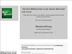 Sites similar to goesser-bierinsel.at