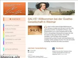 Sites similar to goethe-gesellschaft.de