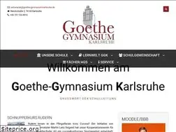 Sites similar to goethe-gymnasium-karlsruhe.de