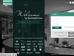 Sites similar to goetzeonline.com